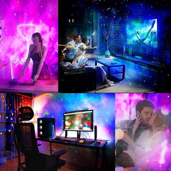 New Astronaut Galaxy Projector Night Light - Picture 11 of 13